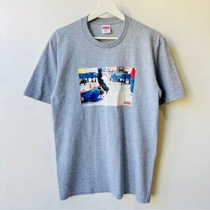 Supreme Pope.L Training crawl Tee shirt, Gray, Size S